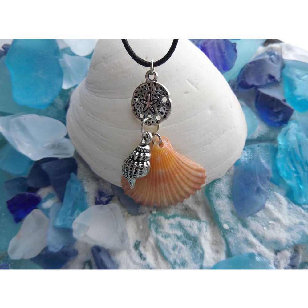 Minimalist Mermaid Shell Boho Necklace 7